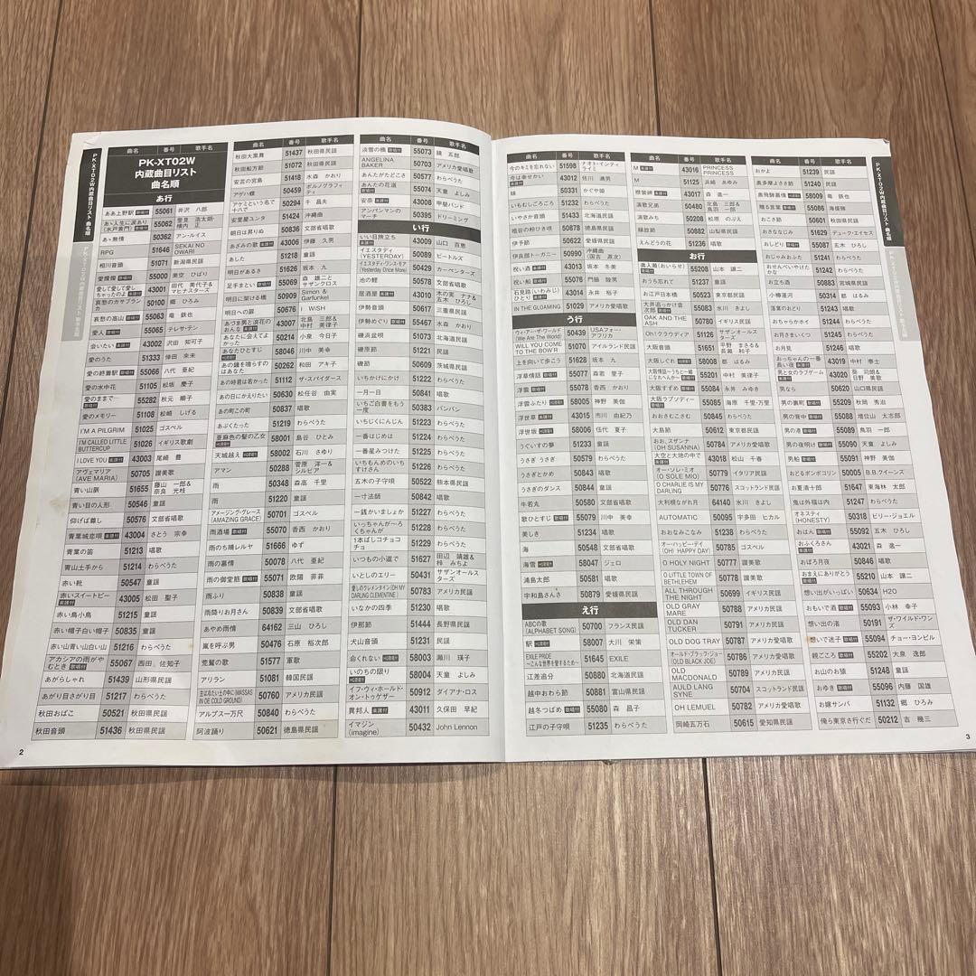 オンステージ カラオケ マイク2台　デュエット　1000曲内蔵　新品電池付