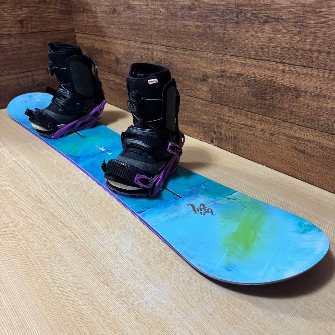 美品　BURTON バートン　SWIVEL レディース スノーボード 3点セット