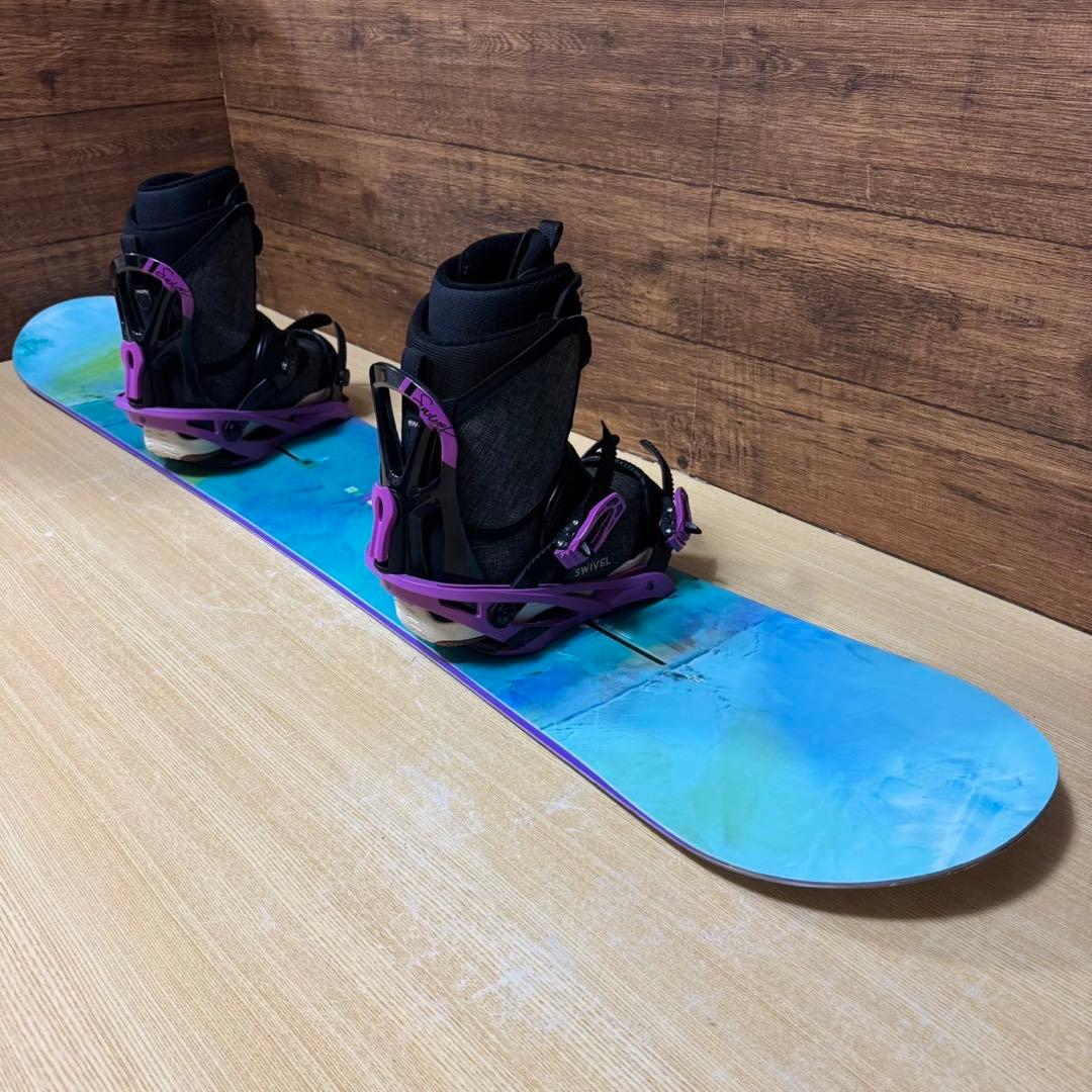 美品　BURTON バートン　SWIVEL レディース スノーボード 3点セット
