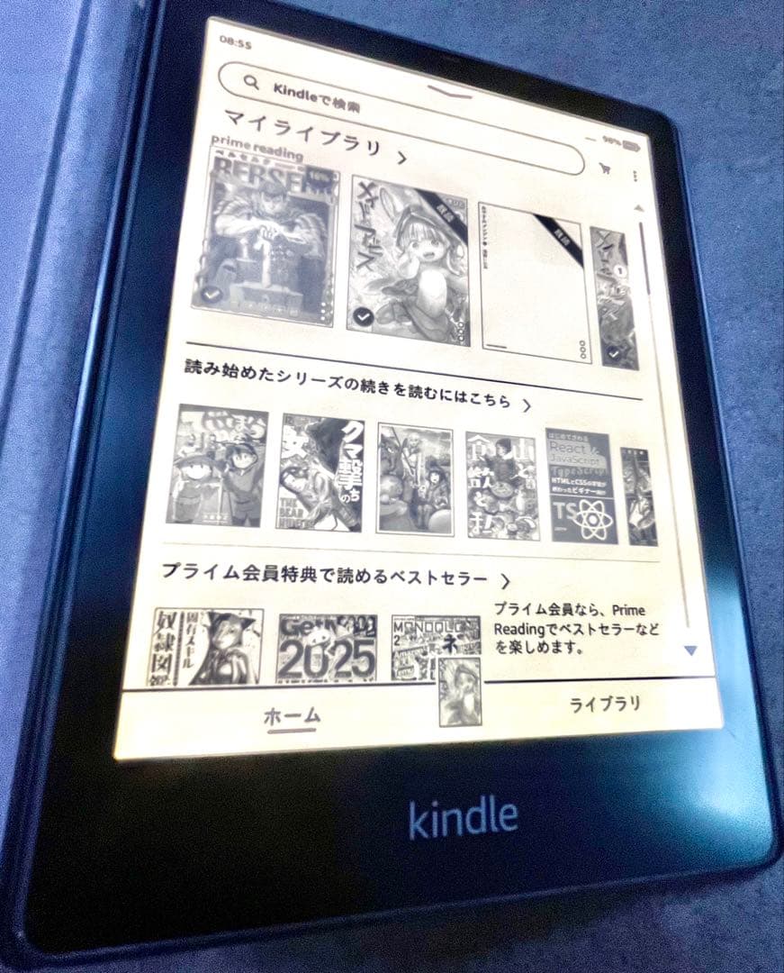 極美品 Kindle Paperwhite 純正セット ブラック 定価3万