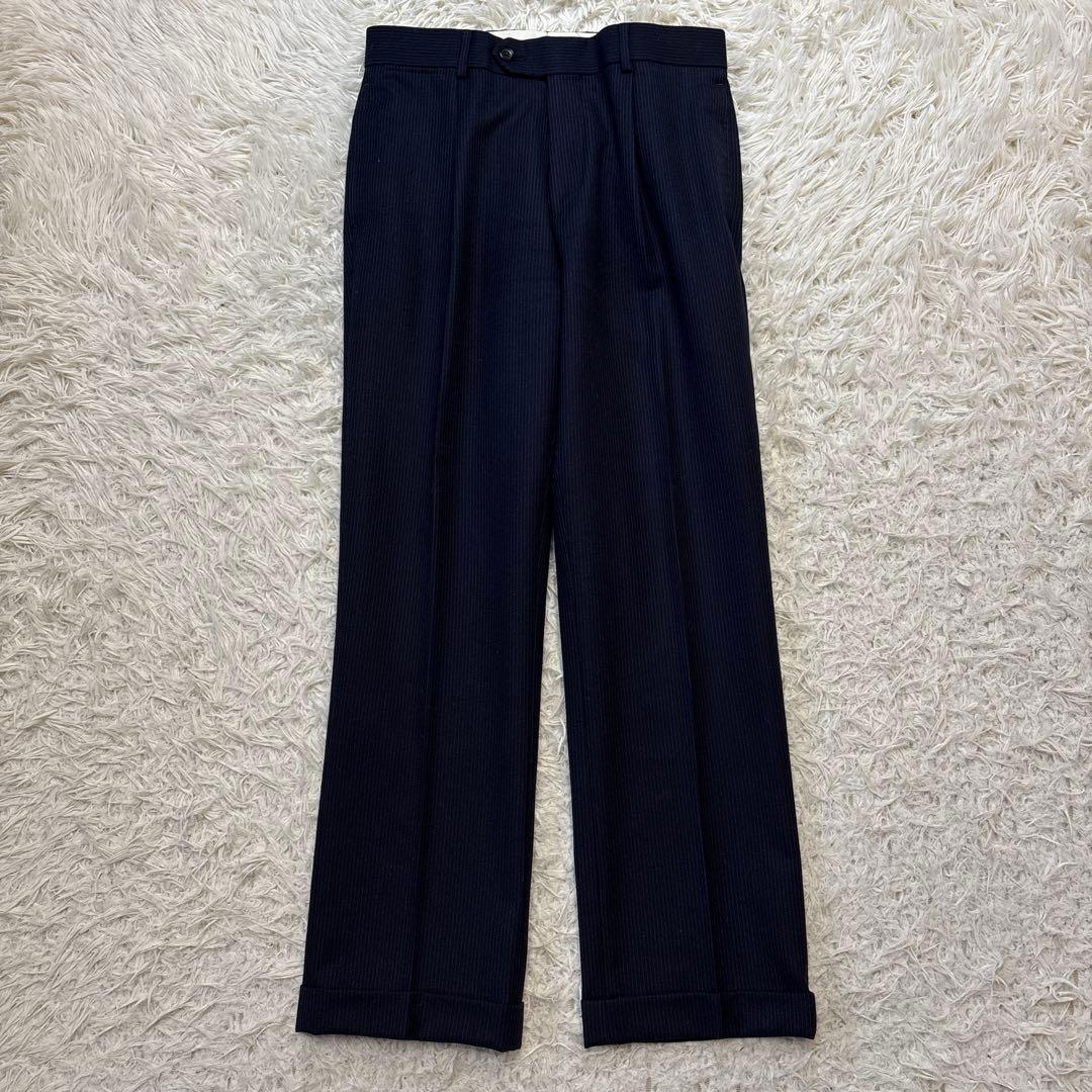 美品☆【ジェイプレス】ペピンメリノ　プレスクルーシヴ　ネイビー　総裏　A4 M