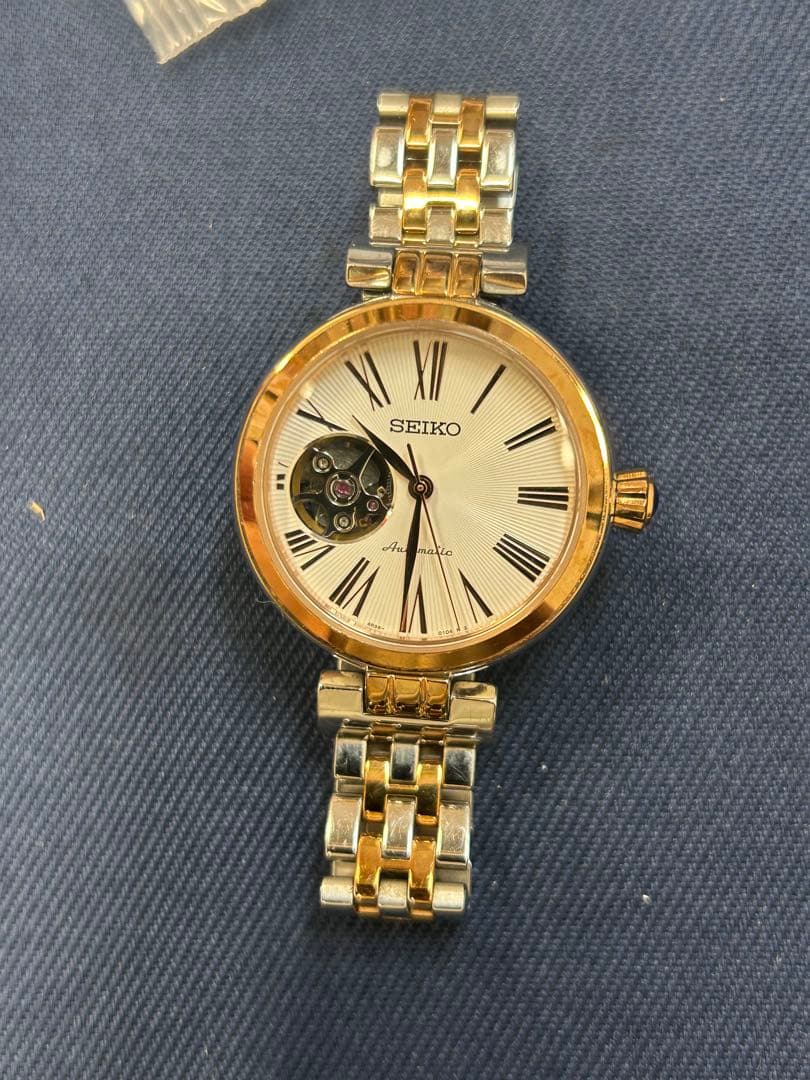 SEIKO 自動巻き 腕時計 ゴールド/シルバー