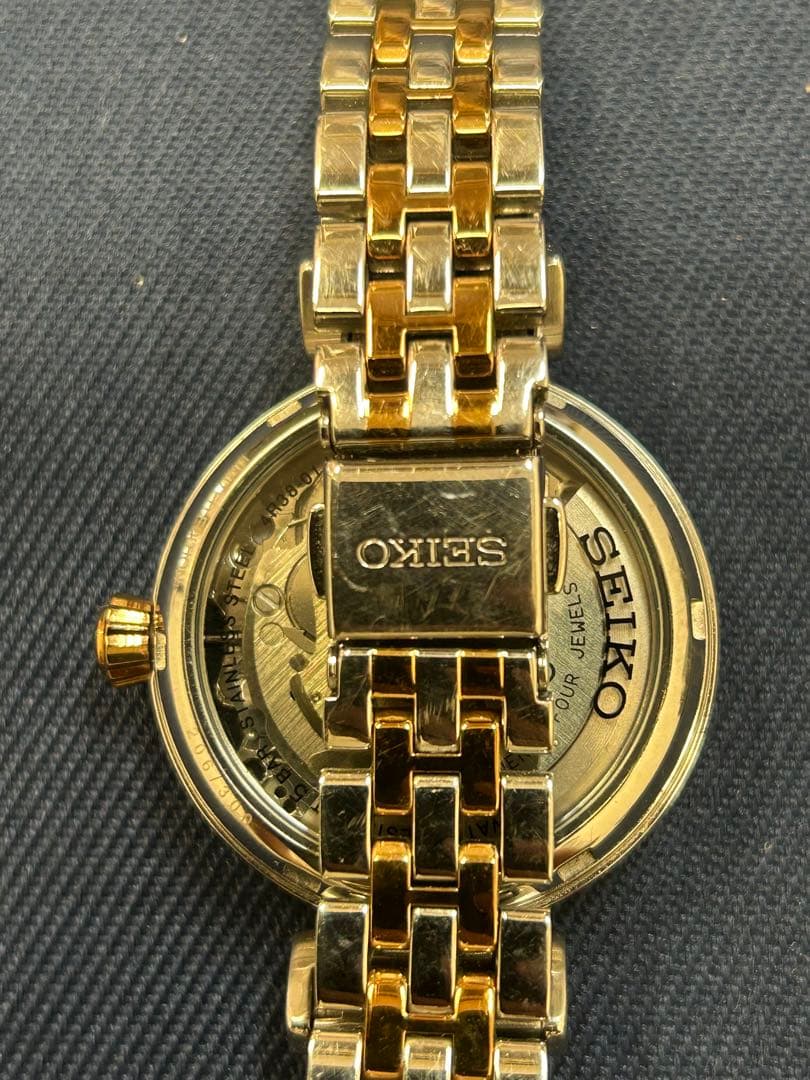SEIKO 自動巻き 腕時計 ゴールド/シルバー