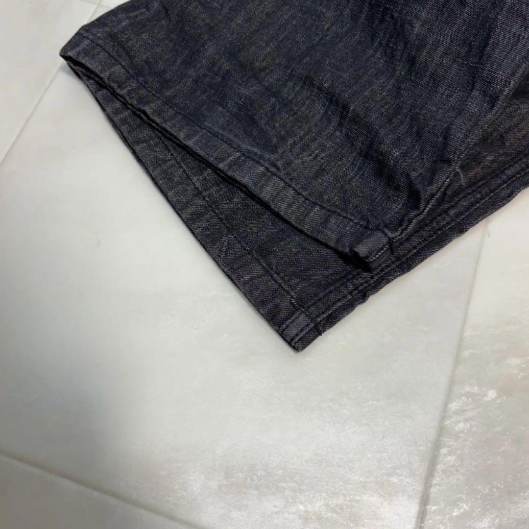 ロカウェア ROCAWEAR 極太　ブラックデニム　バギーパンツ　bboy 90