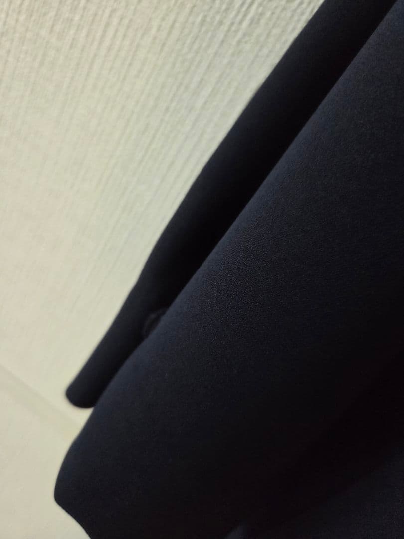 ★タグ付き 未使用 Liten リテン セーラーカラーコート ネイビー