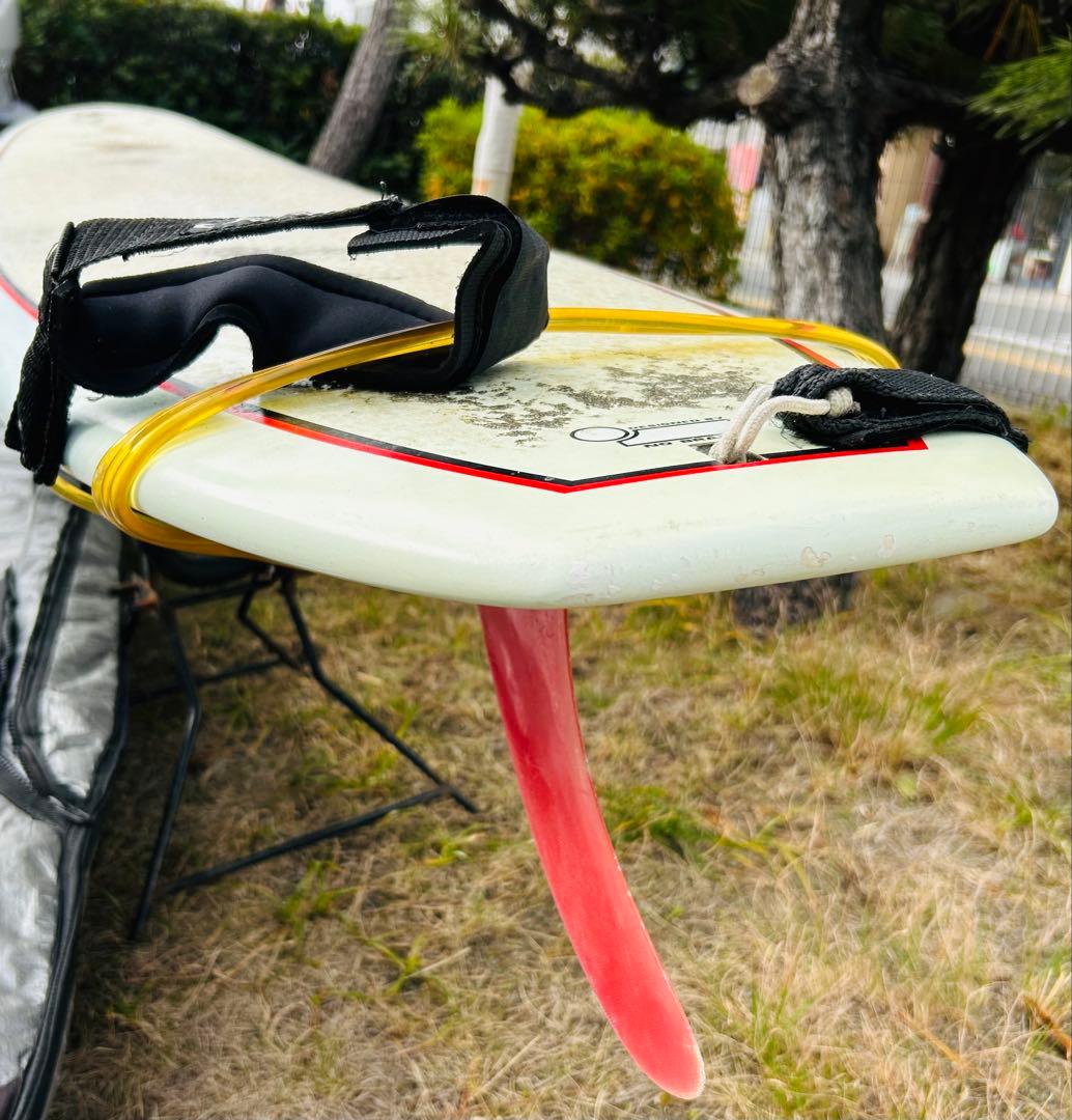 ZACK&KITTY 10ft DAKINEハードカバー&リーシュコードフィン付