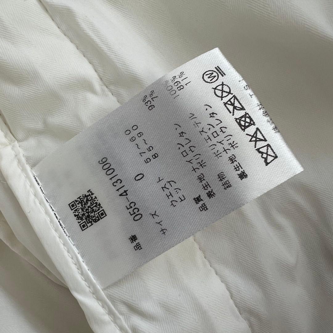 パーリーゲイツ　ダウンパンツ　中綿入り　レディース　ロゴ　ホワイト　白　ゴルフ