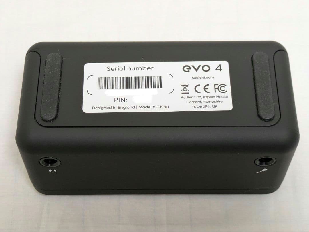 AUDIENT evo4 オーディオインターフェイス 2in2out USB-C