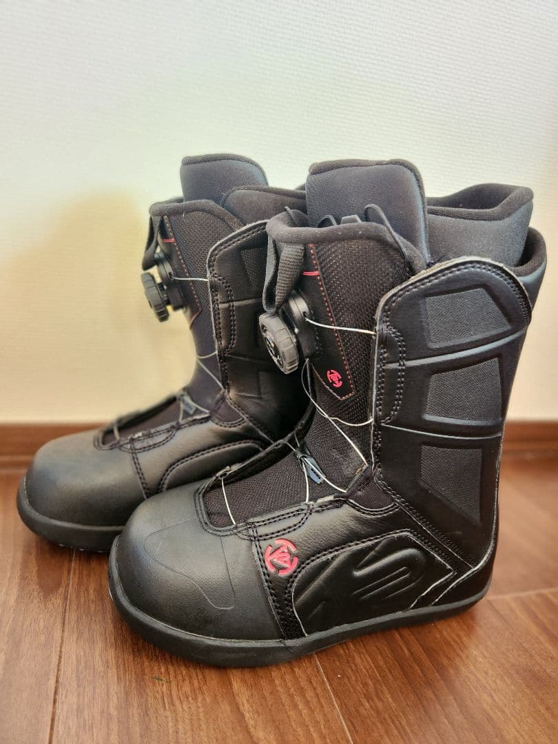 BOAシステム スノーボードブーツ 24.0