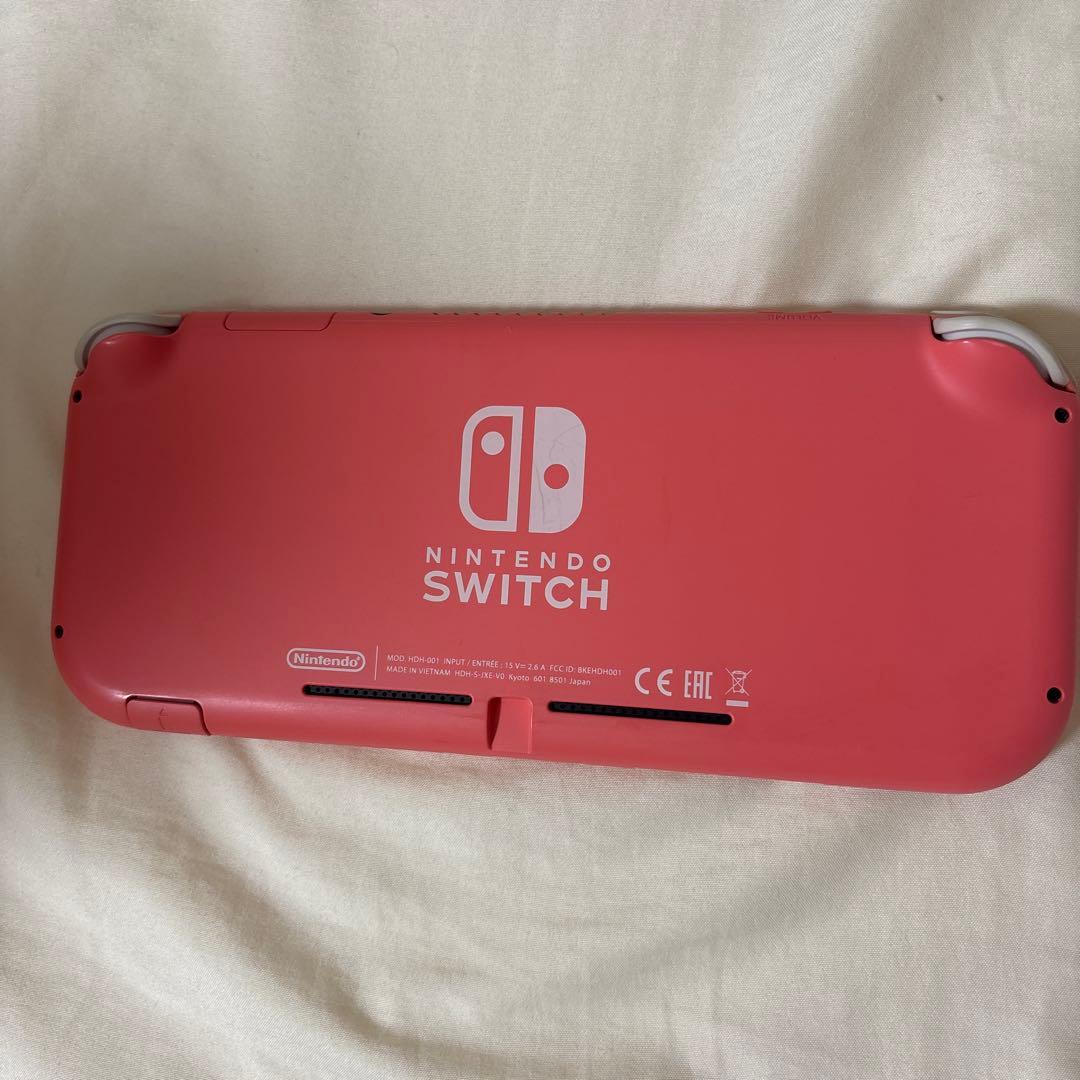 Nintendo switch lite ピンク