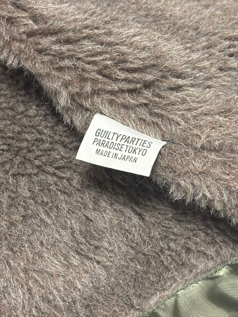 WACKO MARIA B-15 フライトジャケット　ボア　ミリタリー　ブルゾン