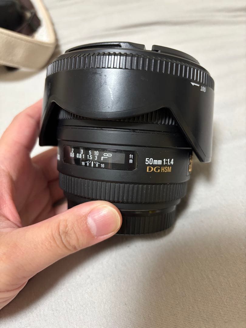 SIGMA 単焦点標準レンズ 50mm F1.4 キヤノン用