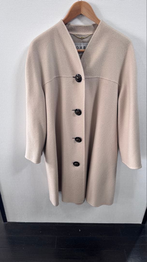 GABIカシミヤ100%レディースコート