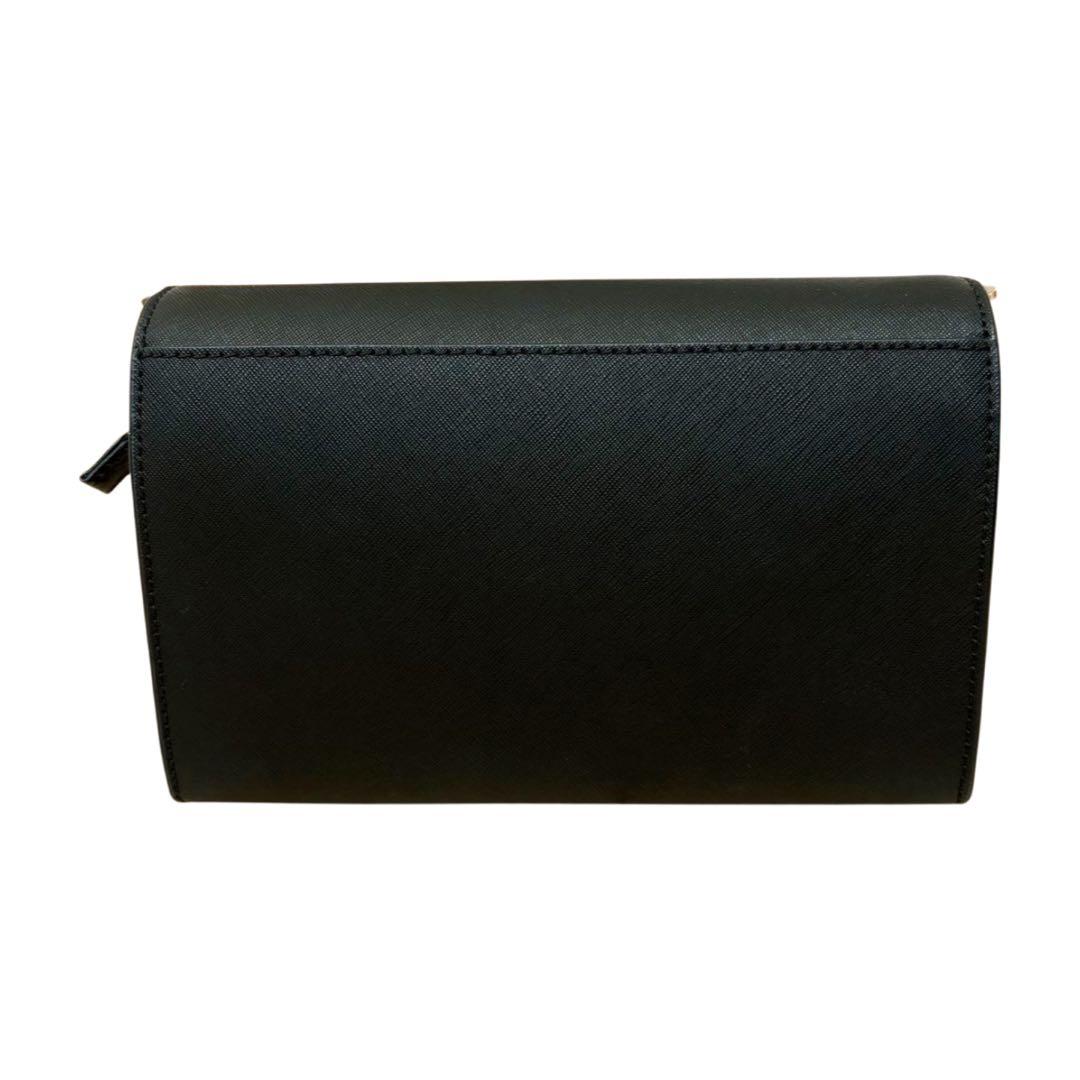 トリーバーチ レザーショルダーウォレット 黒 正規品