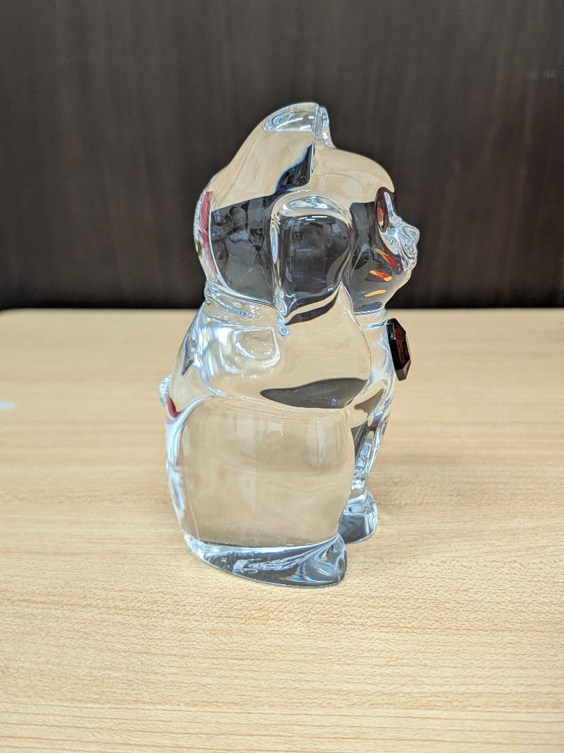 Baccarat バカラ まねき猫 レッドオクトゴン