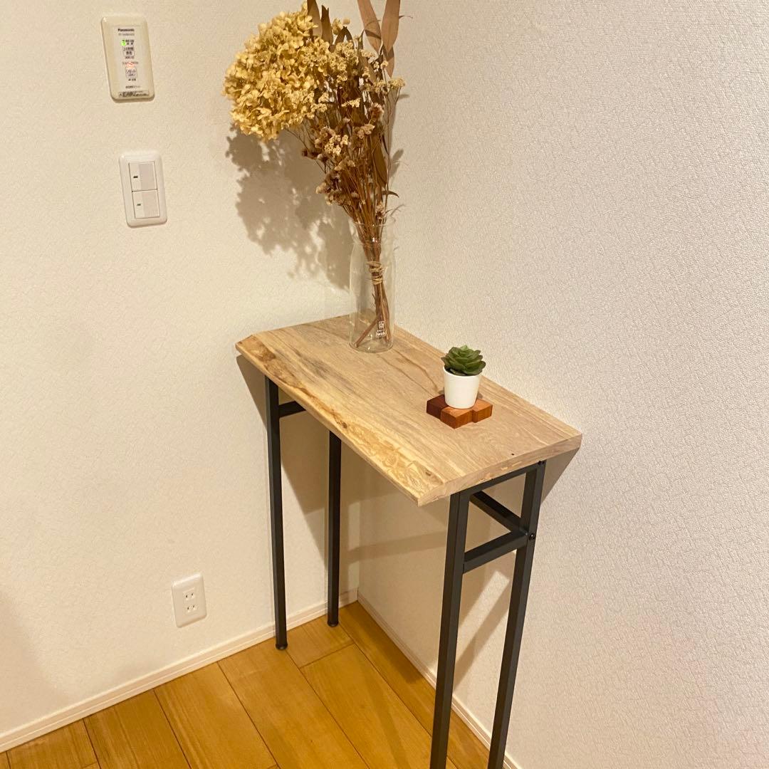 一枚板　コンソールテーブル