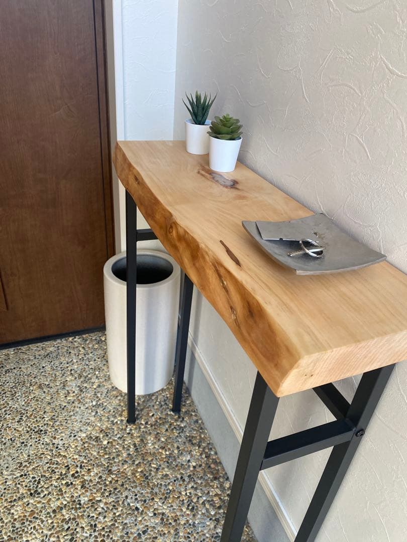 一枚板　コンソールテーブル