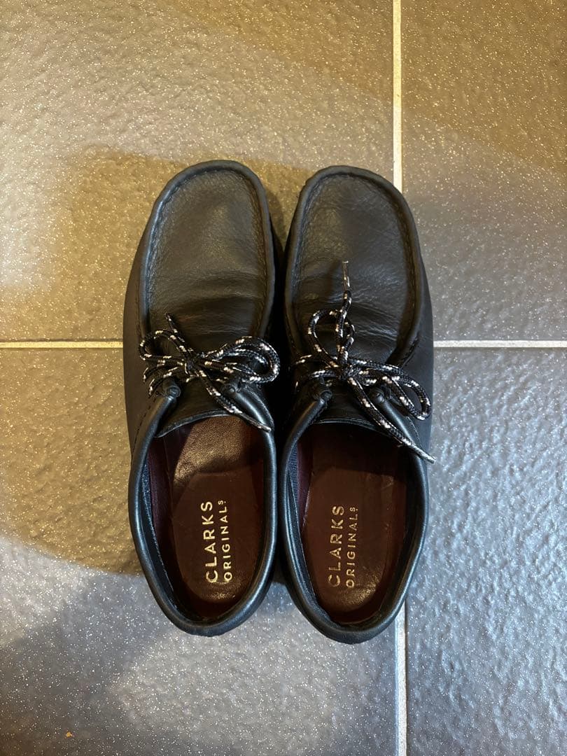 clarks goretex Wallabee クラークス　レザー　ゴアテックス