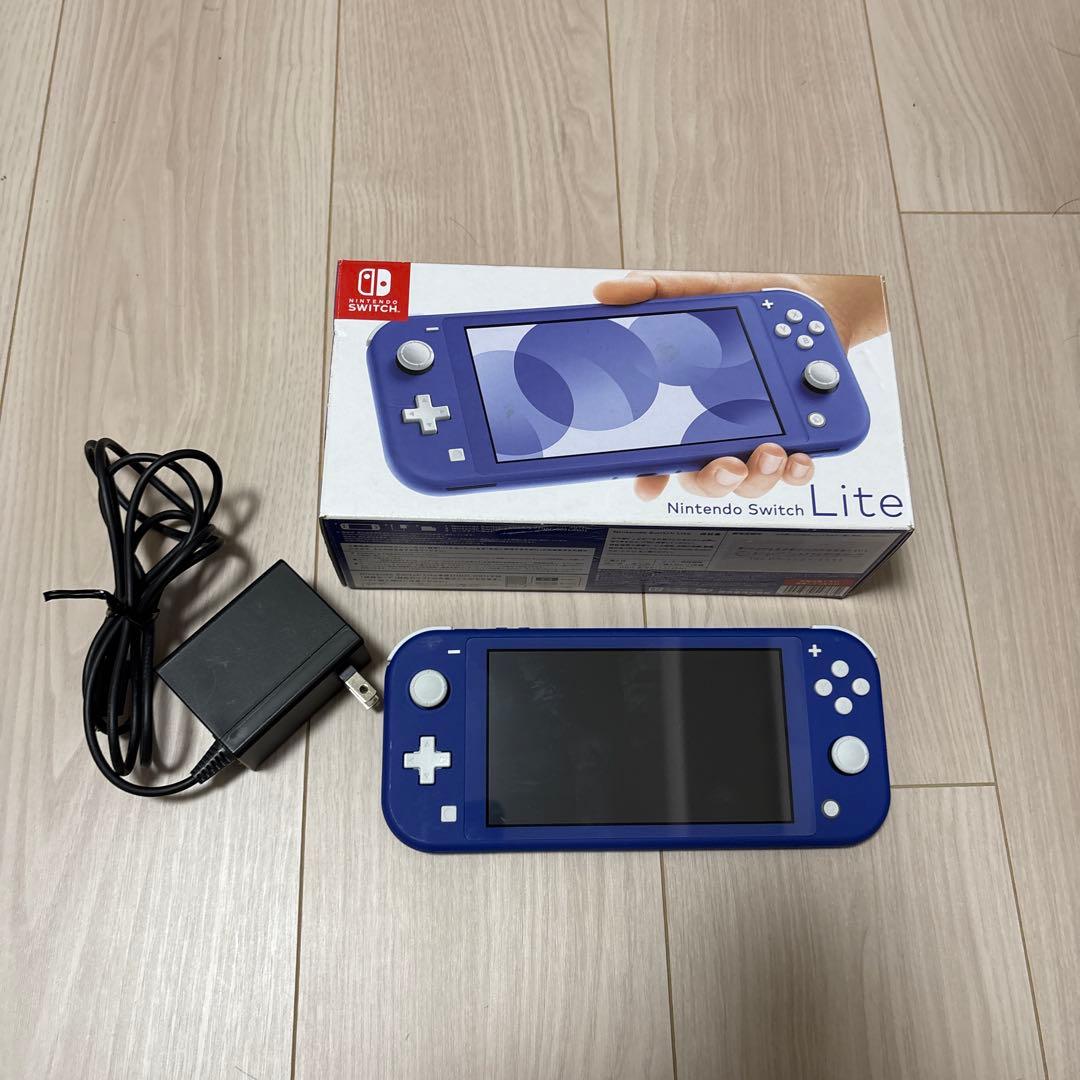 Nintendo Switch Lite ブルー 充電器付き