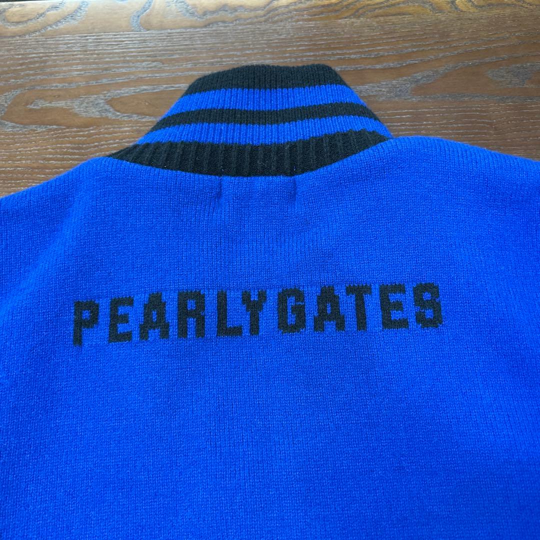 パーリーゲイツ 蓄熱フルジップニットブルゾン　サイズ4