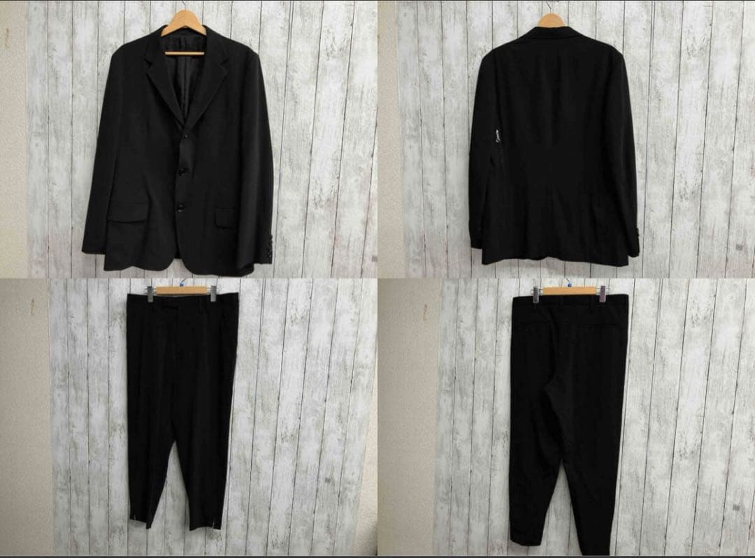 春*樹様 Y's／BANG ON／バッグファスナージャケット／ストレッチギャバ