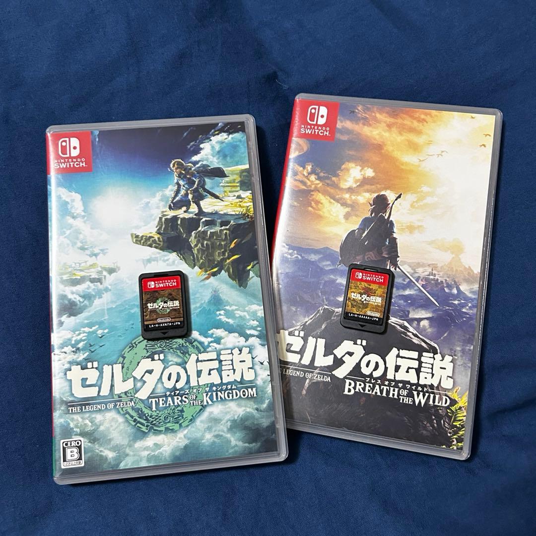 Switch ゼルダの伝説set ブレスオブザワイルド ティアーズオブキングダム
