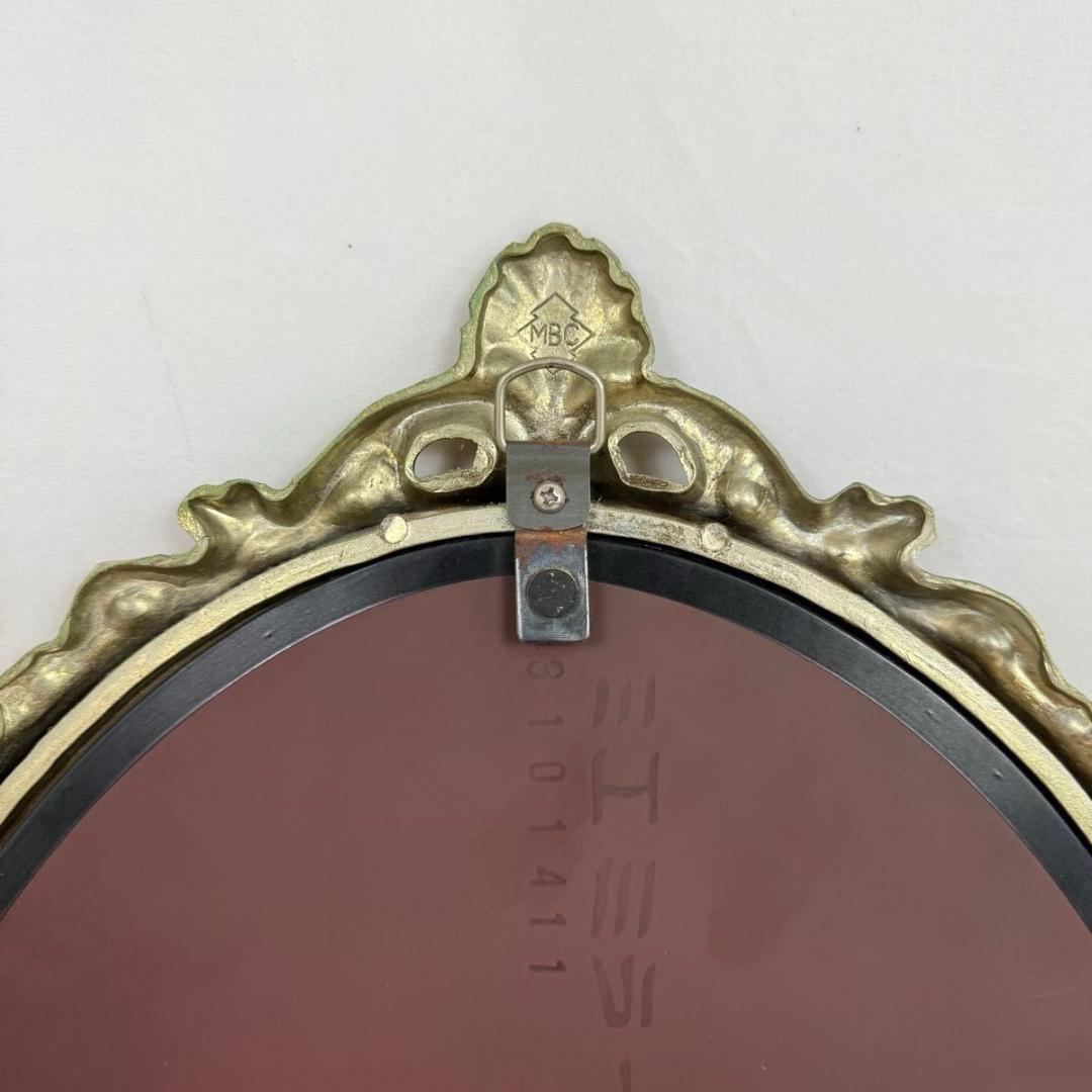 【アンティーク】 ウォールミラー 鏡 壁掛け インテリア　イタリア風　825-3