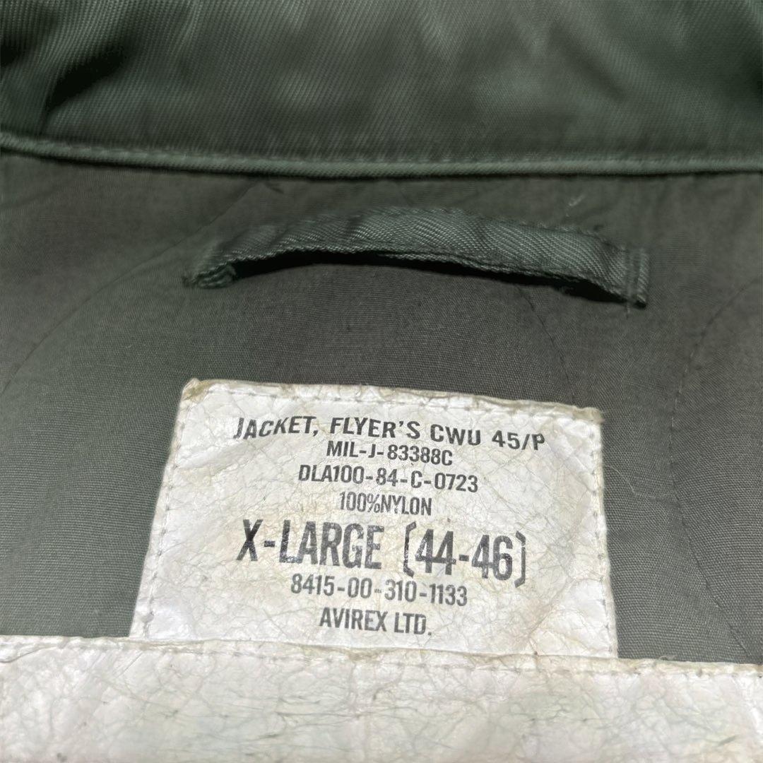 AVIREX アヴィレックス XL CWU45P フライトジャケット 84年復刻