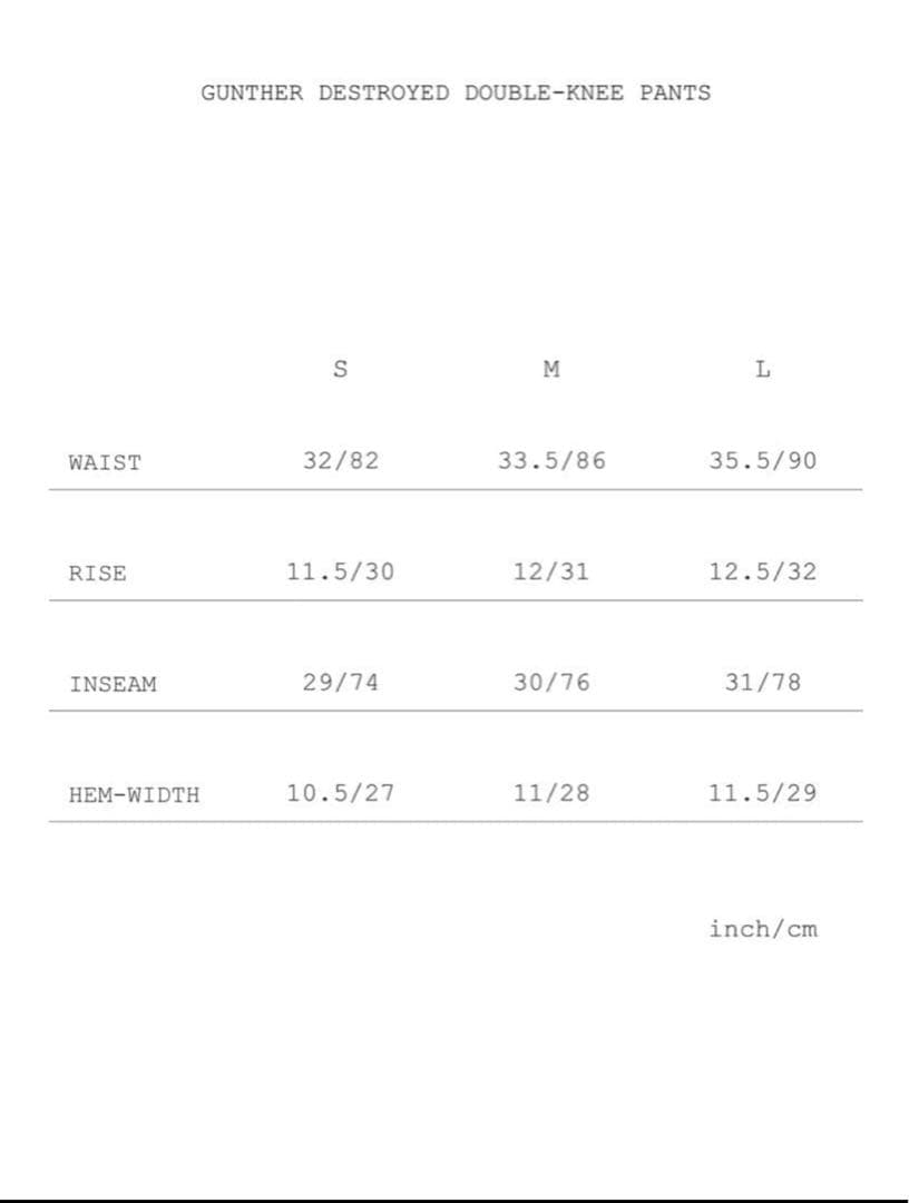 パンツ VujaDe GUNTHER DESTROYED DOUBLE-KNEE