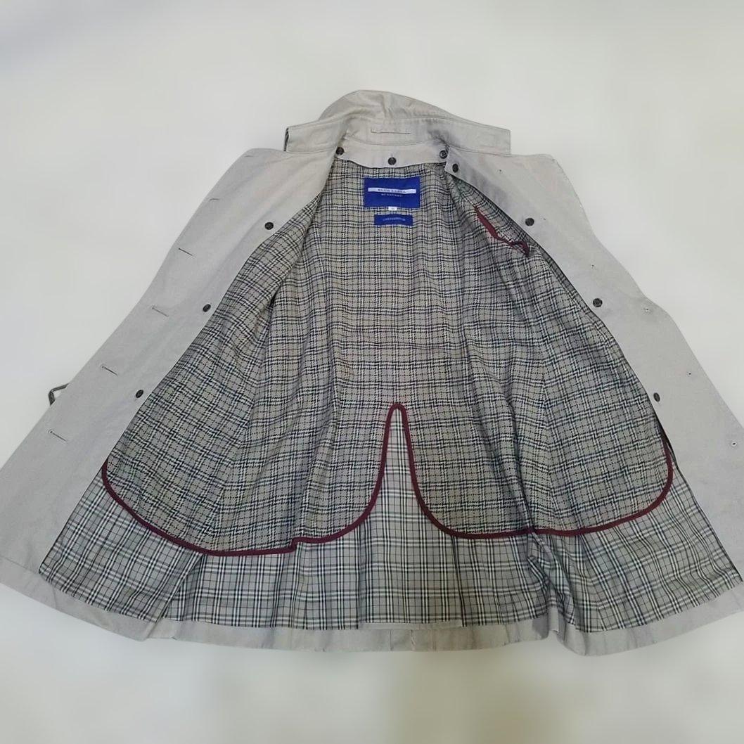 【美品】バーバリーブルーレーベル トレンチコート ライナー ベルト ノバチェック