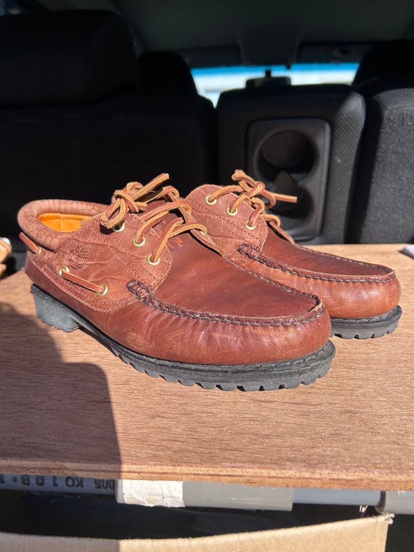 靴 Timberland 3eye classic Lug