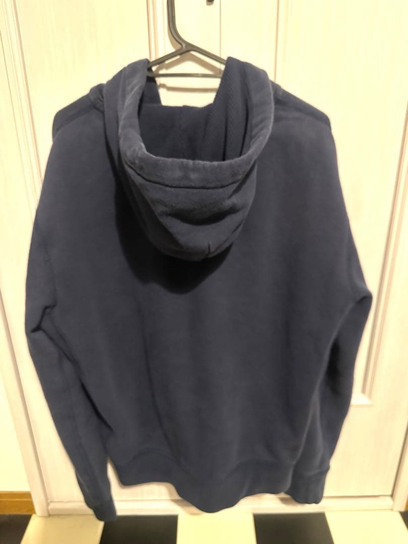 り*様 Polo サーマル 肉厚 鬼フェード ジップパーカー y2k ナス紺