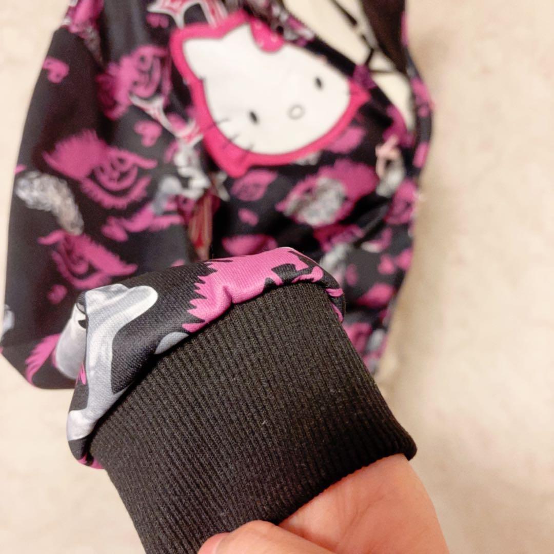 平成ギャル　00s Y2Kハローキティ グラフィックパーカー