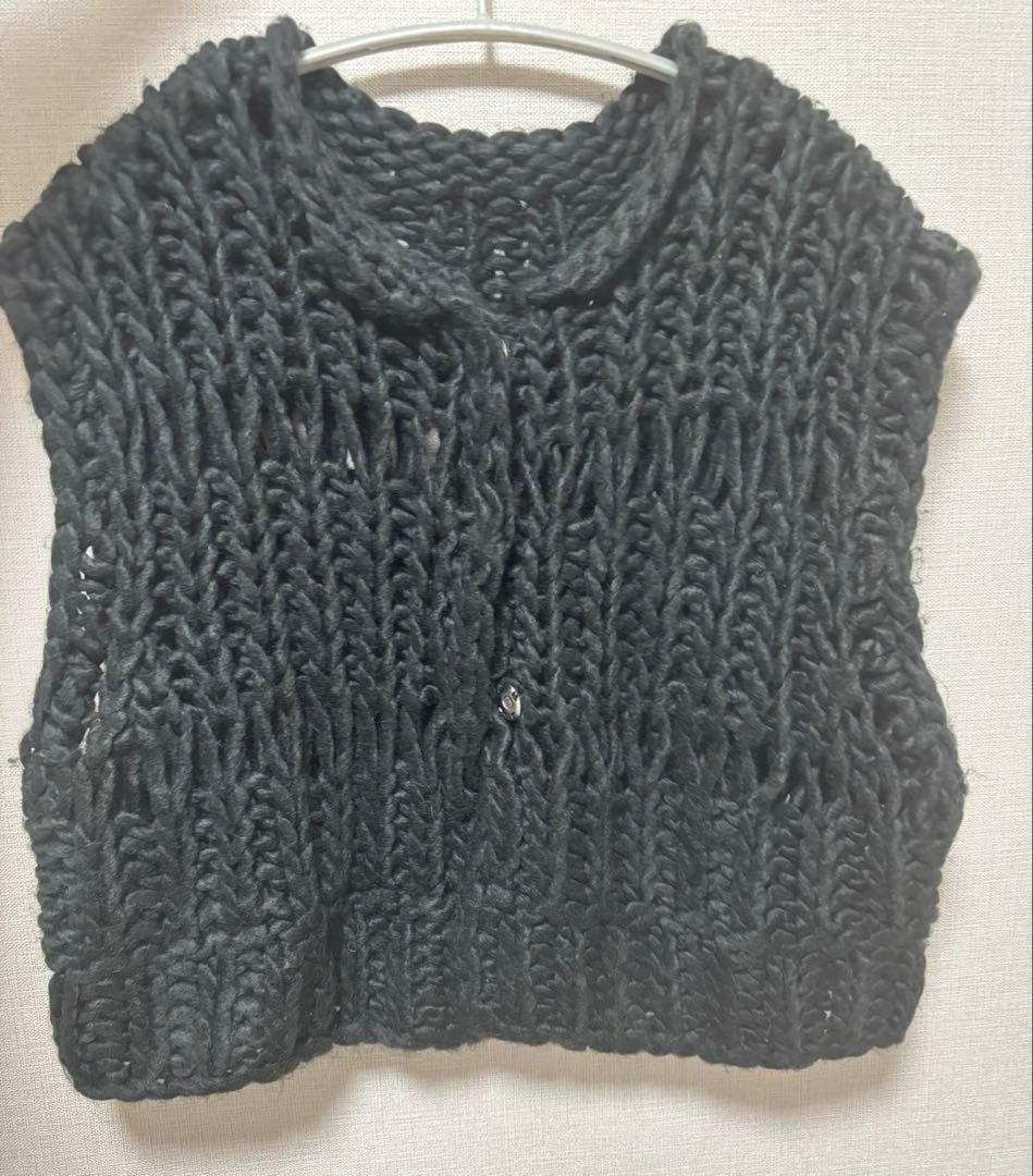 TODAYFUL Chunky handknit vest ニットベスト