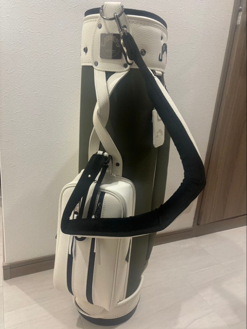 JONES スタンド式キャディバッグ オリーブグリーン