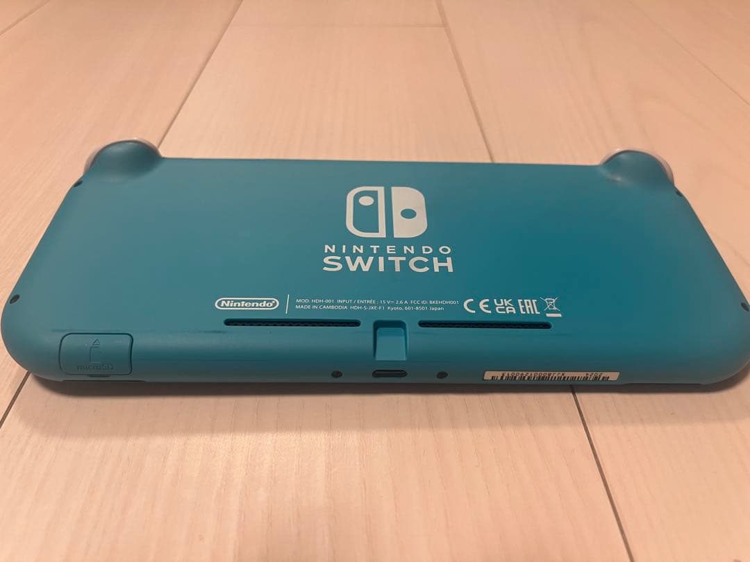 任天堂Nintendo Switch Liteターコイズ(本体と箱、充電器付き)