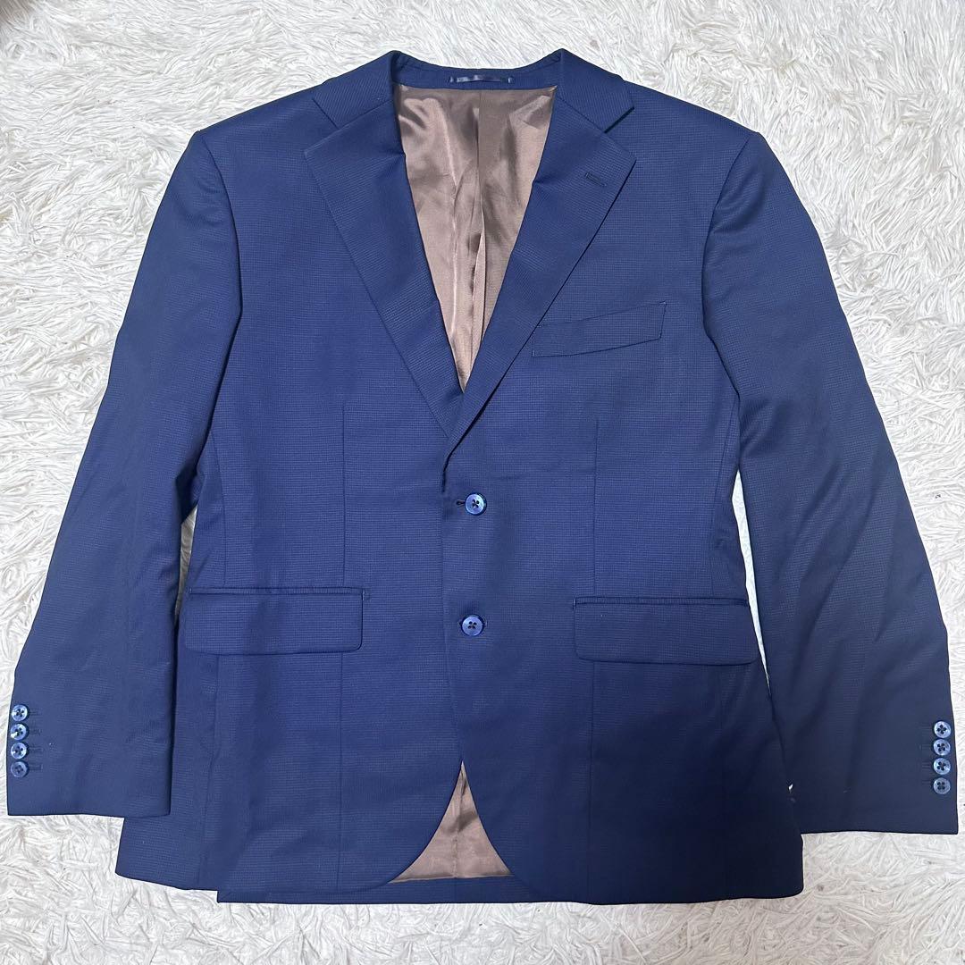 銀座グローバルスタイル KAISER イタリア製高級生地REDA セットアップ