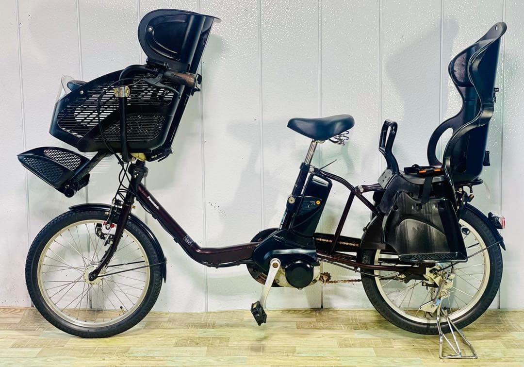 2991パナソニック8.9アンペア　3人乗り対応子供乗せ　電動アシスト自転車