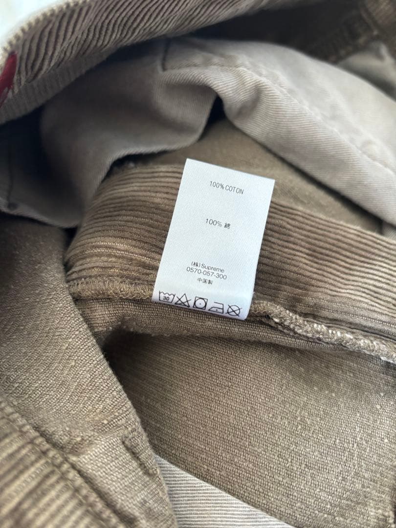 Supreme シュプリーム コーデュロイペインターパンツ 茶 30