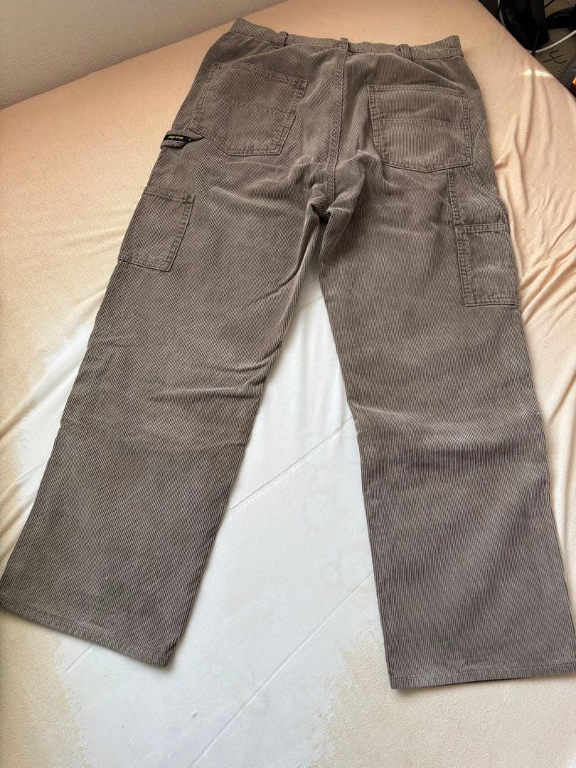 Supreme シュプリーム コーデュロイペインターパンツ 茶 30