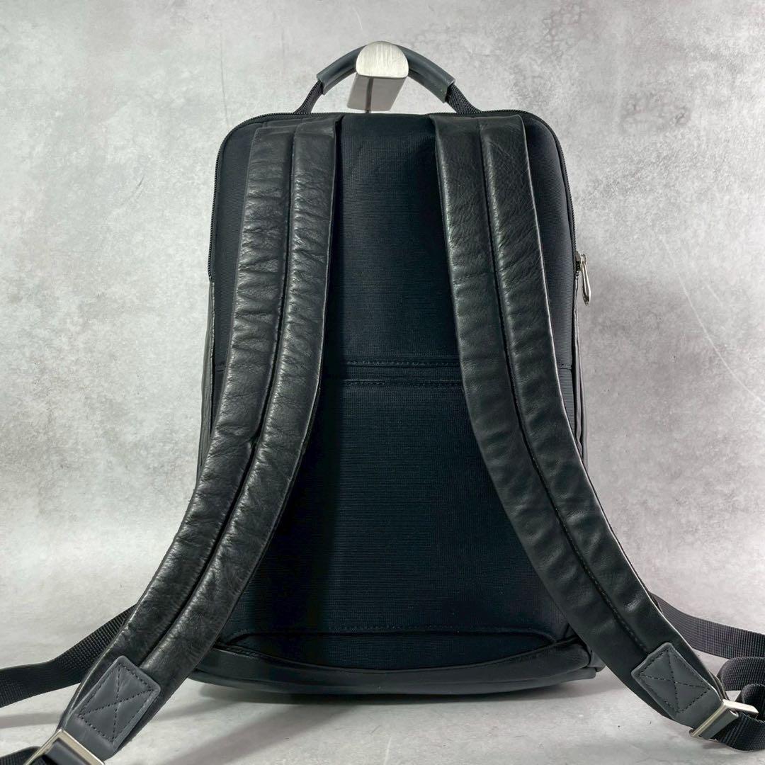 【極美品✨】ultima TOKYO ビジネスリュック オールレザー バイカラー