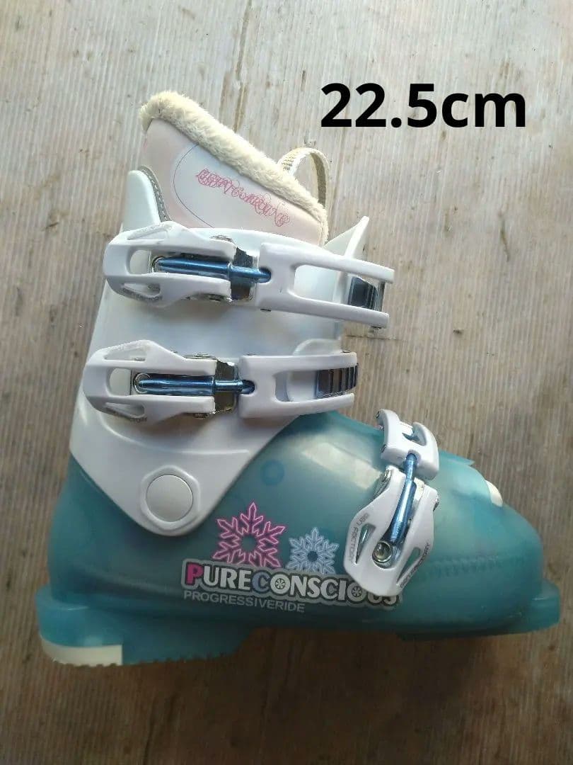 【状態良好☆】120cm　ジュニアスキー板セット♪　送料無料！