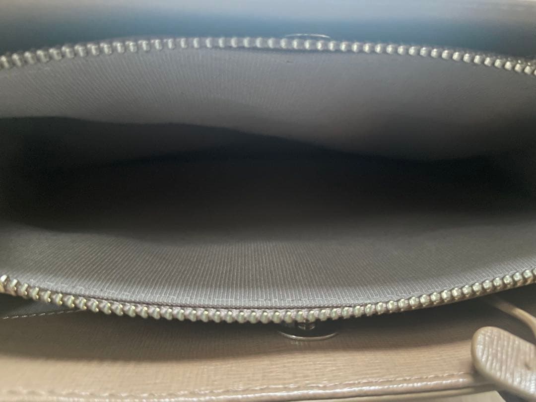 1回使用 FURLA テッサ ショルダーバッグ ハンドバッグ ブラウン トート