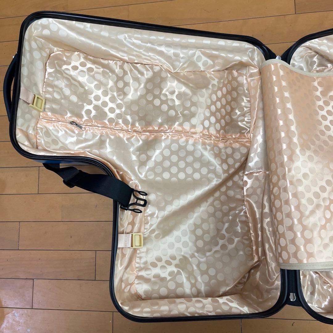 新品未使用　AO WEI LA 子供が乗れるキャリーケース　ブルー☆