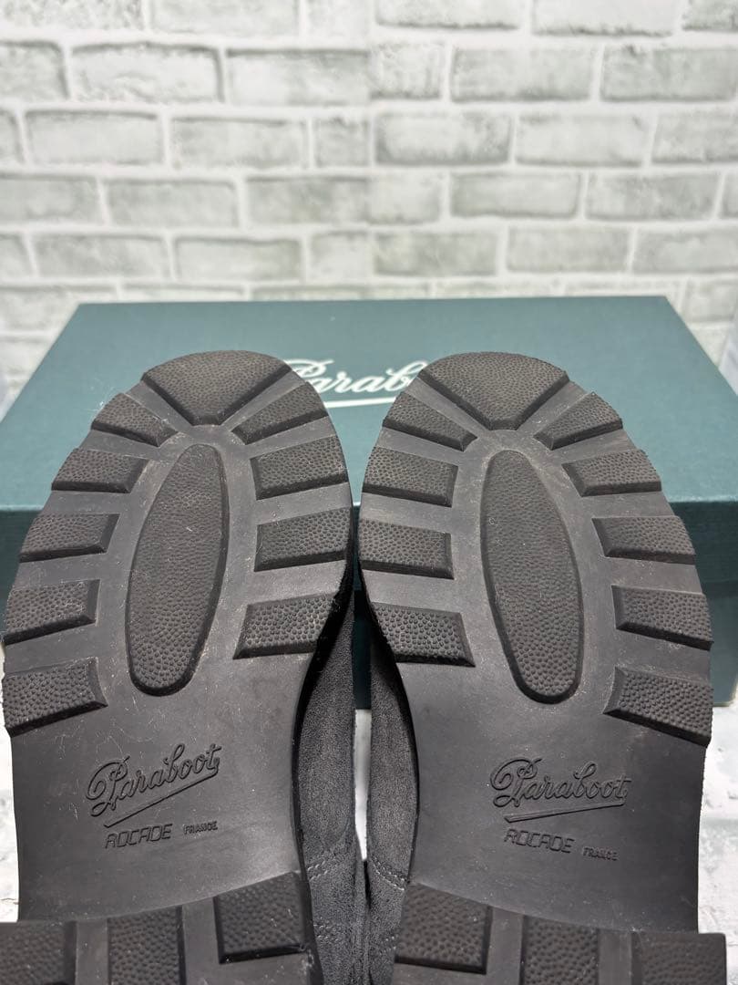 美品　PARABOOT パラブーツ　THIERS VEL ARDOISE