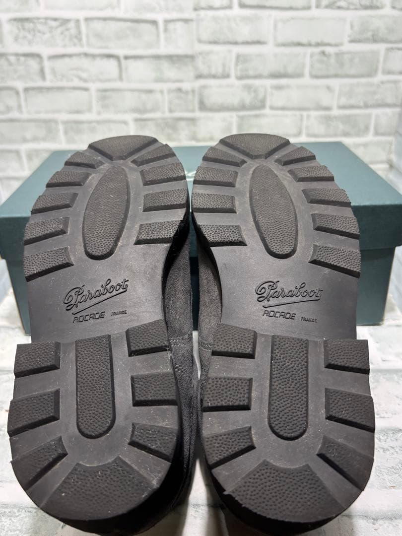美品　PARABOOT パラブーツ　THIERS VEL ARDOISE