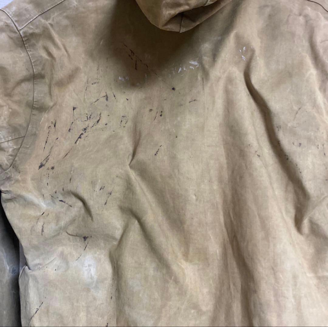 40s 50s 米軍　実物　USN N−2デッキ　レインパーカー