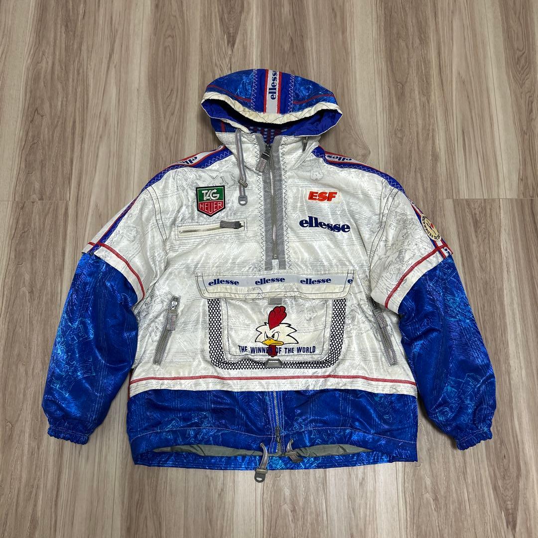 ellesse フランス代表 ココリコ スキー ウェア ユニフォーム ニワトリ
