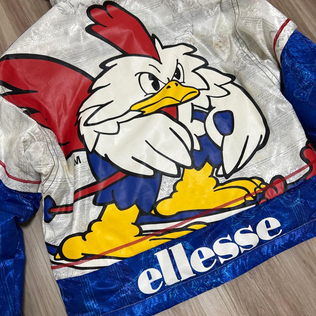 ellesse フランス代表 ココリコ スキー ウェア ユニフォーム ニワトリ