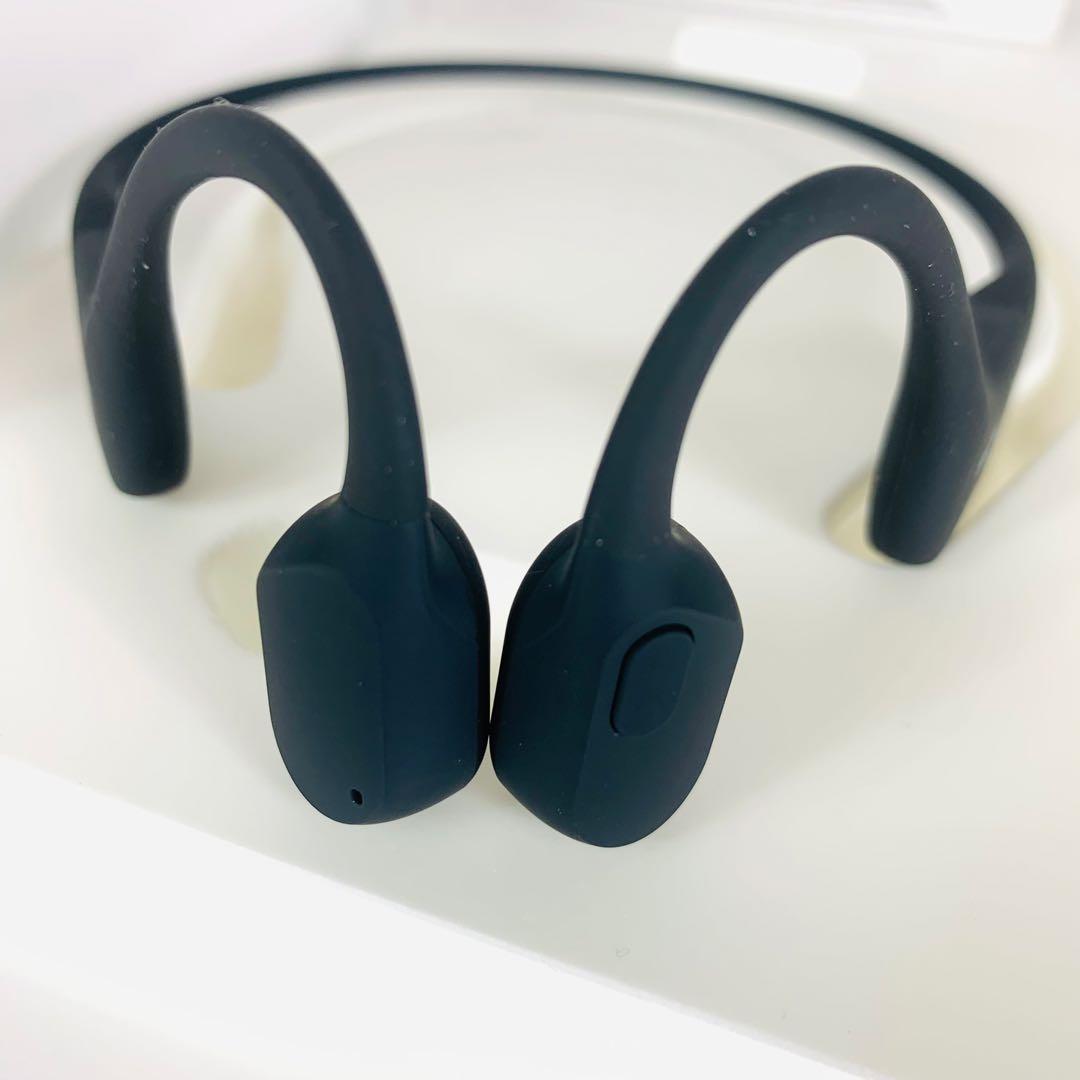 【美品】Shokz OpenRun 骨伝導イヤホン ブラック｜付属品完備